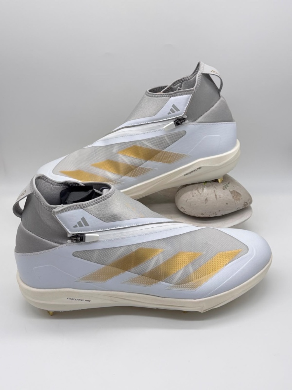 Adidas Adizero Impact+ BSB Baseball Cleats Men’s Size 15 Gray White NWT Light
